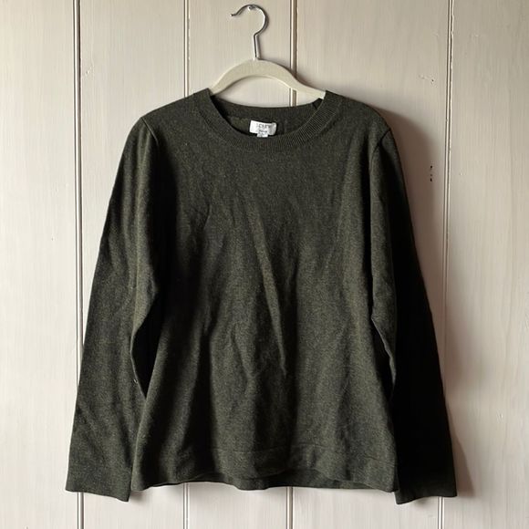 NWT J. Crew Factory Teddie Sweater in Green - Picture 3 of 7